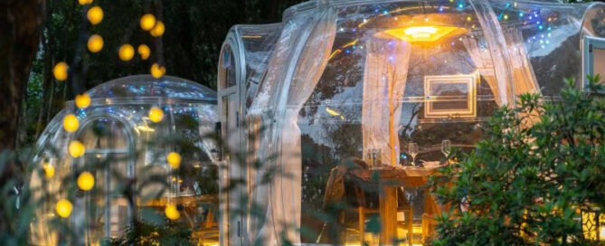 outdoor-restaurant-intimate-dining-structure-exclusive-restaurant-pods-domes-lucidomes-australia